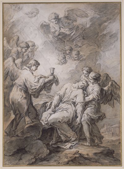 庭の苦しみ 作： Charles André van Loo